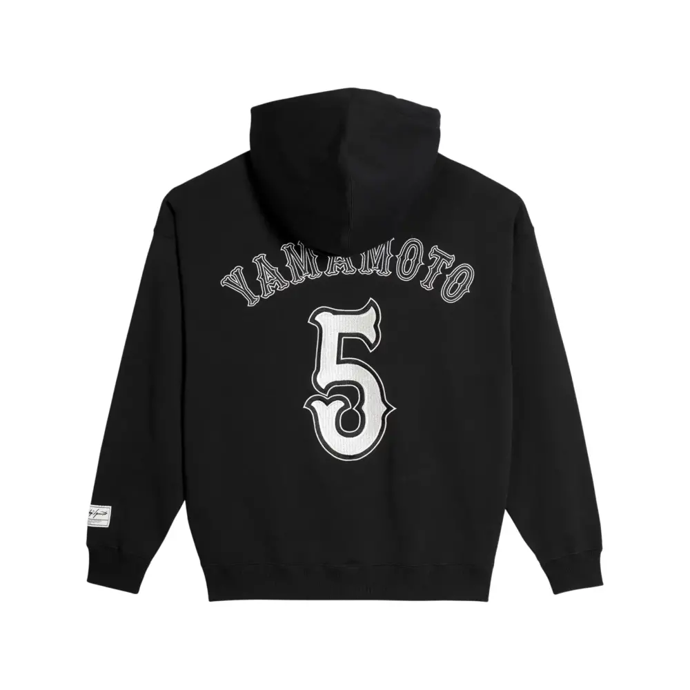 Alternative view of Áo adidas Y-3 Elite 5 Gfx Hoodie 'Black' KQ9305