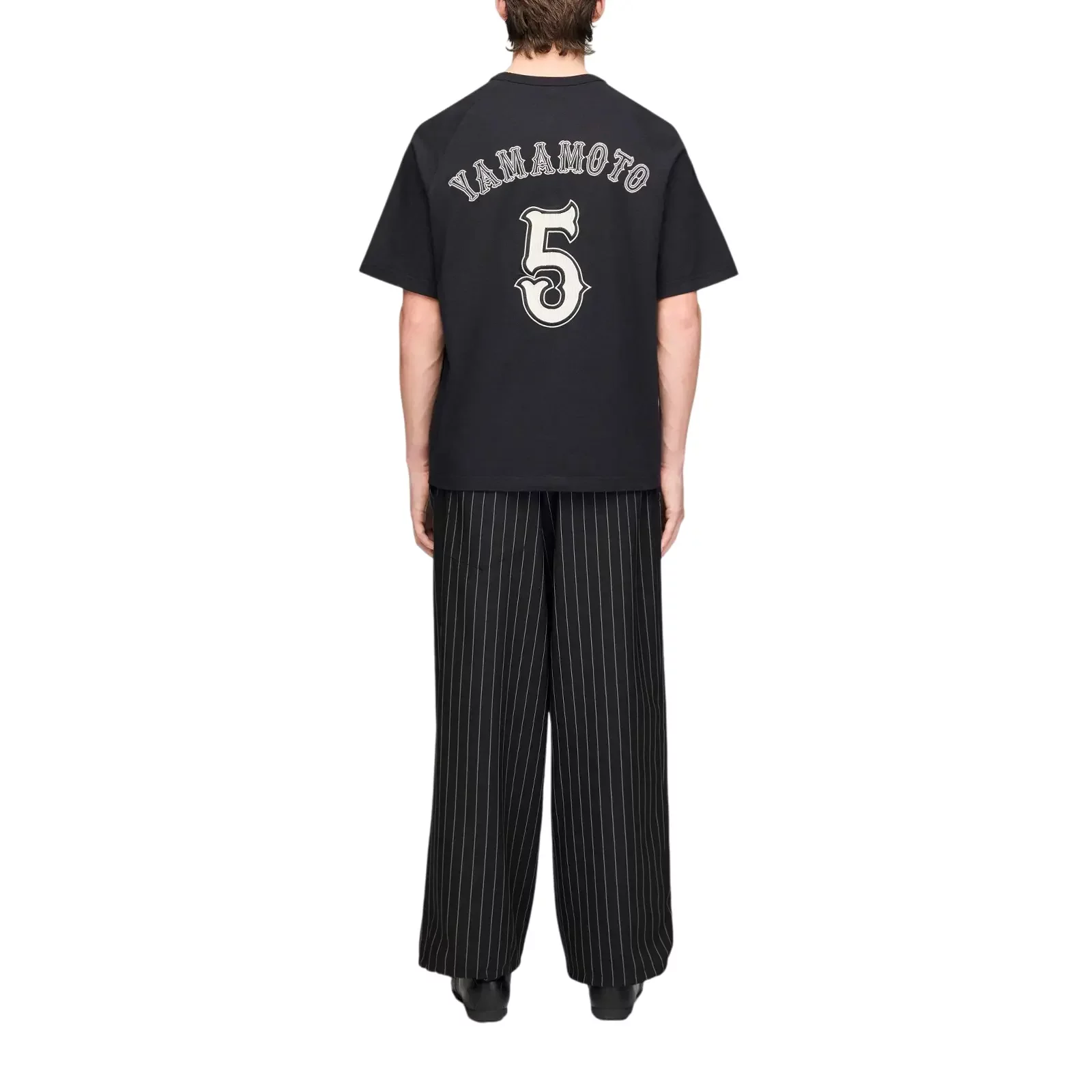 Áo adidas Y-3 Elite 5 GFX Short Sleeve Tee 'Black' KQ9307 - Ảnh 3