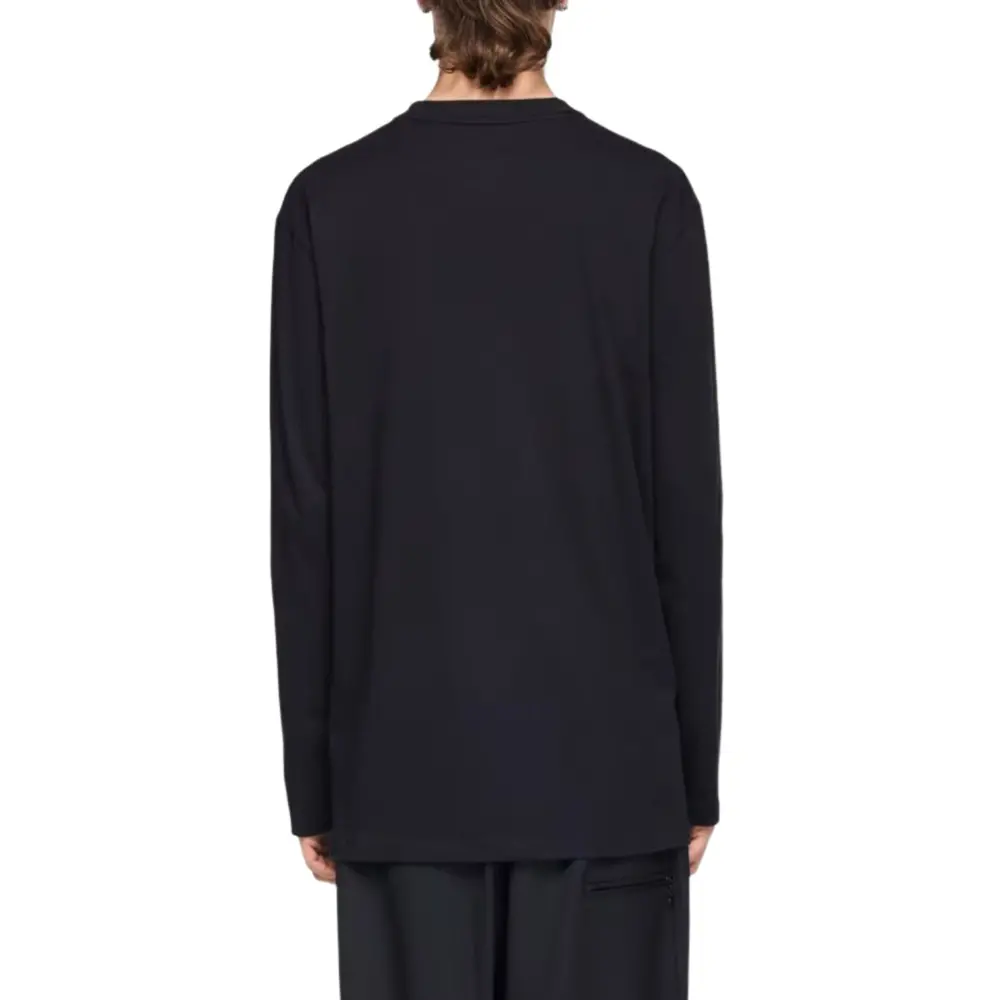 Áo Adidas Y-3 GFX Long Sleeve T-Shirt 'Black' KR2239 - Ảnh 4