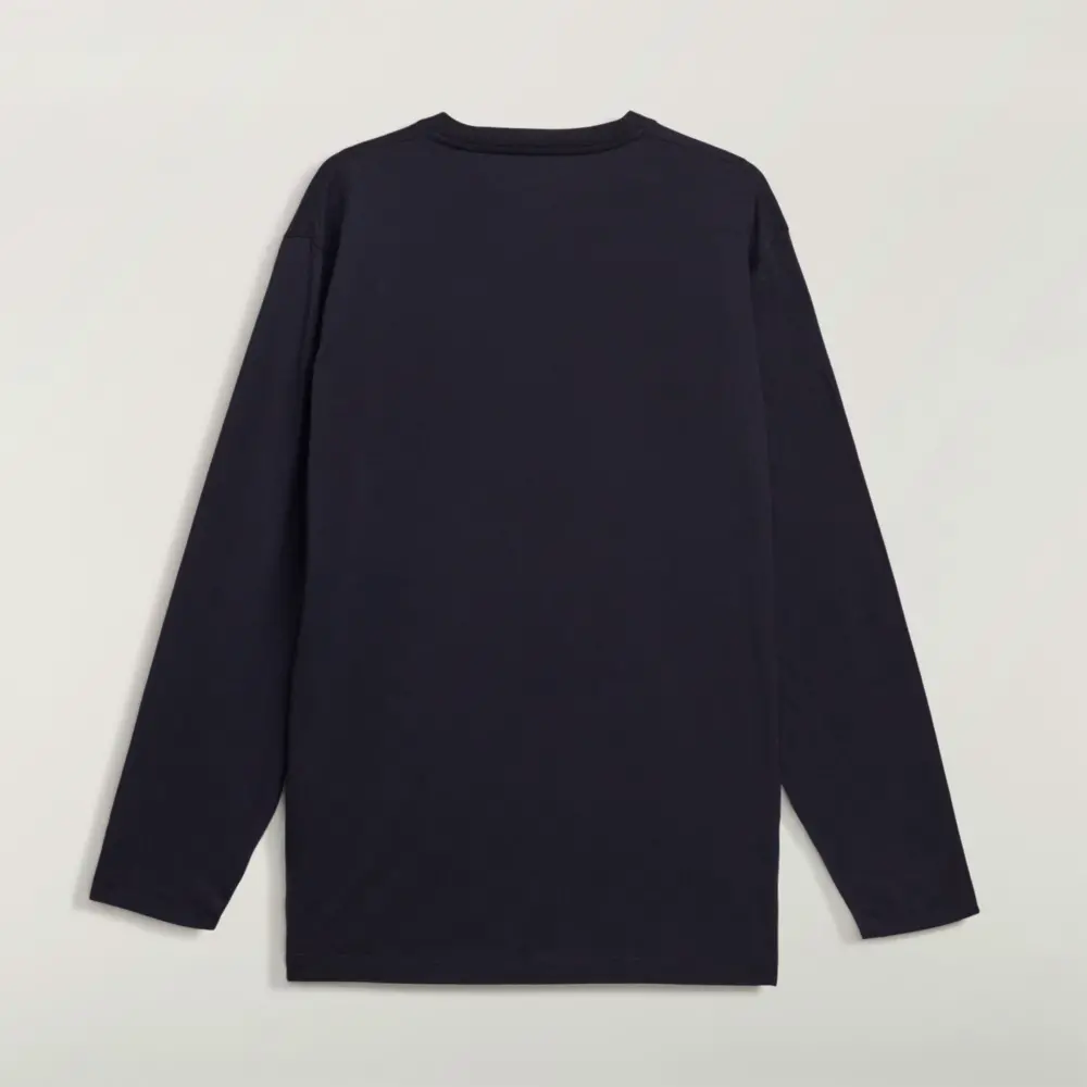 Áo Adidas Y-3 Logo Long Sleeve Tee 'Black' KQ9778 - Ảnh 6