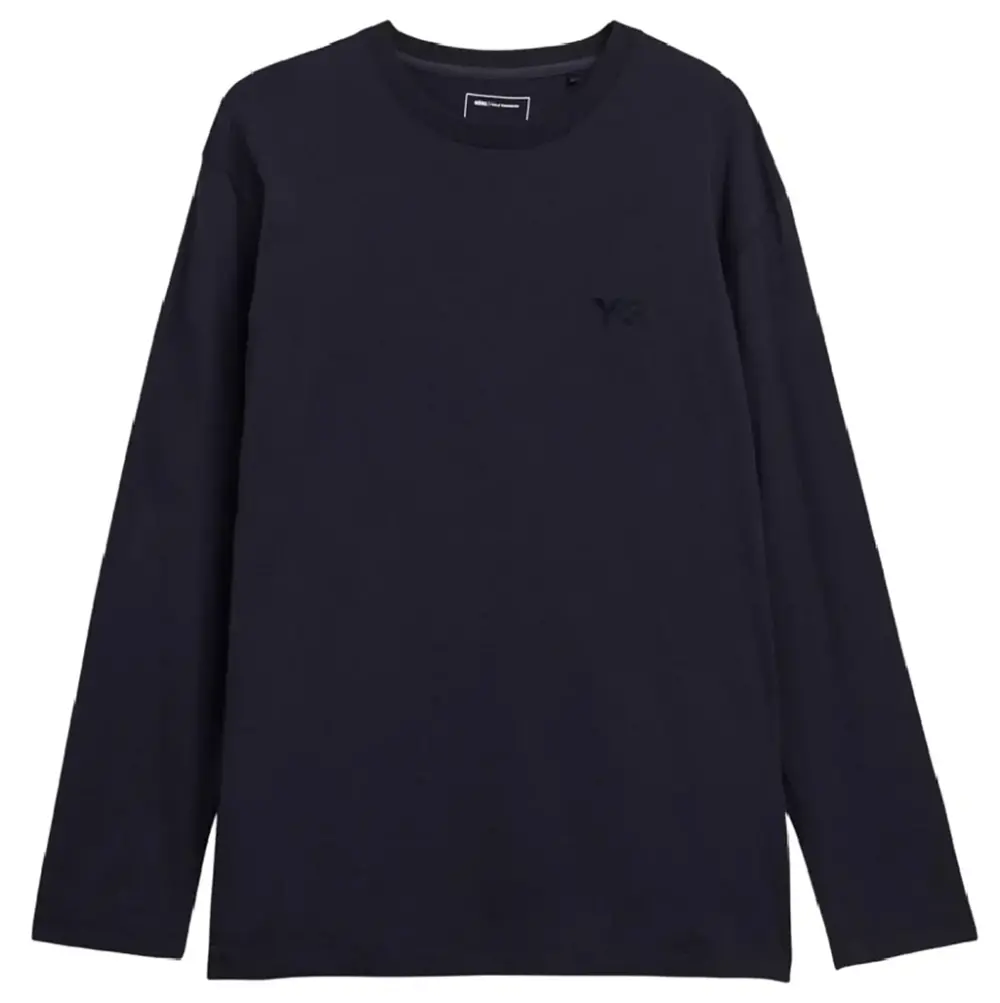 Áo Adidas Y-3 Logo Long Sleeve Tee 'Black' KQ9778
