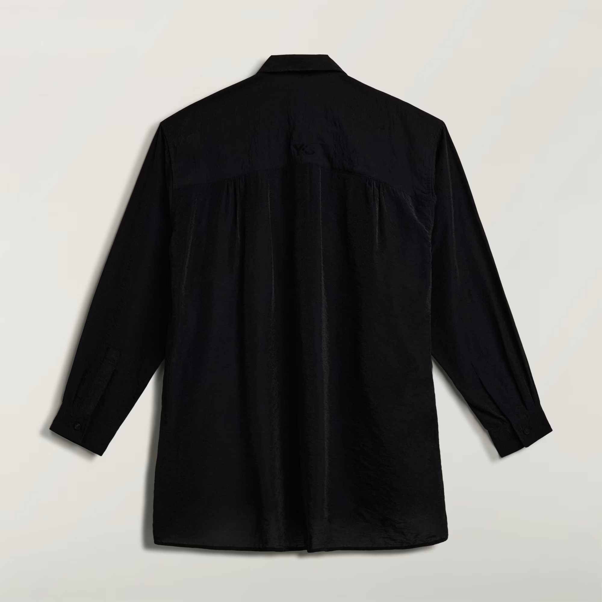 Áo adidas Y-3 Long Sleeve Shirt 'Black' KH0419 - Ảnh 3