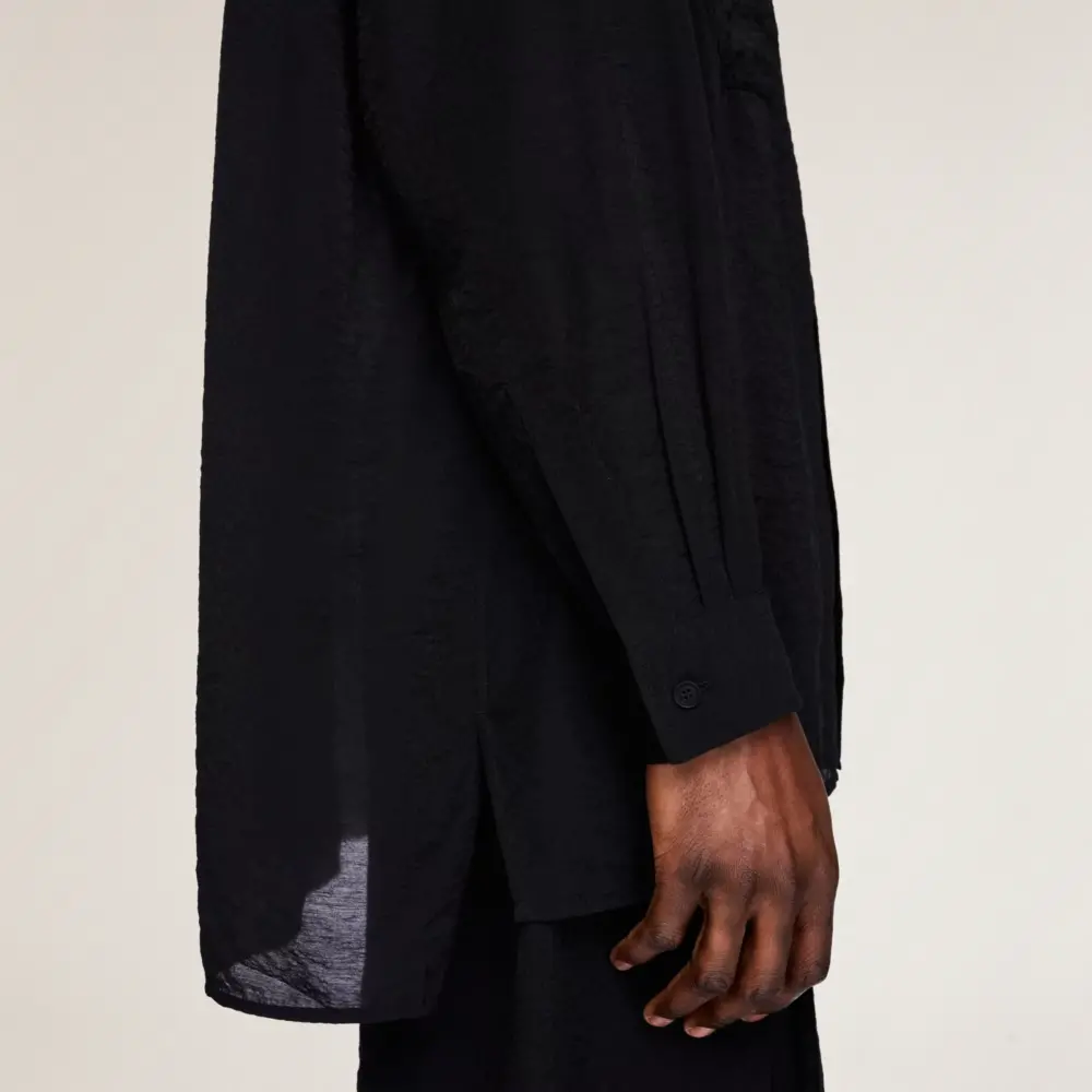 Alternative view of Áo adidas Y-3 Long Sleeve Shirt 'Black' KH0419