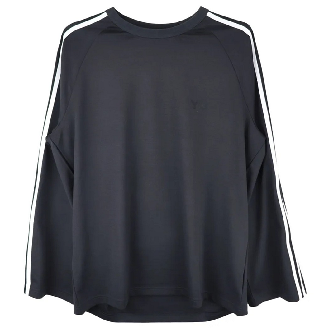 Áo Adidas Y-3 Long Sleeve Tee 3 Stripes 'Black' JW7351
