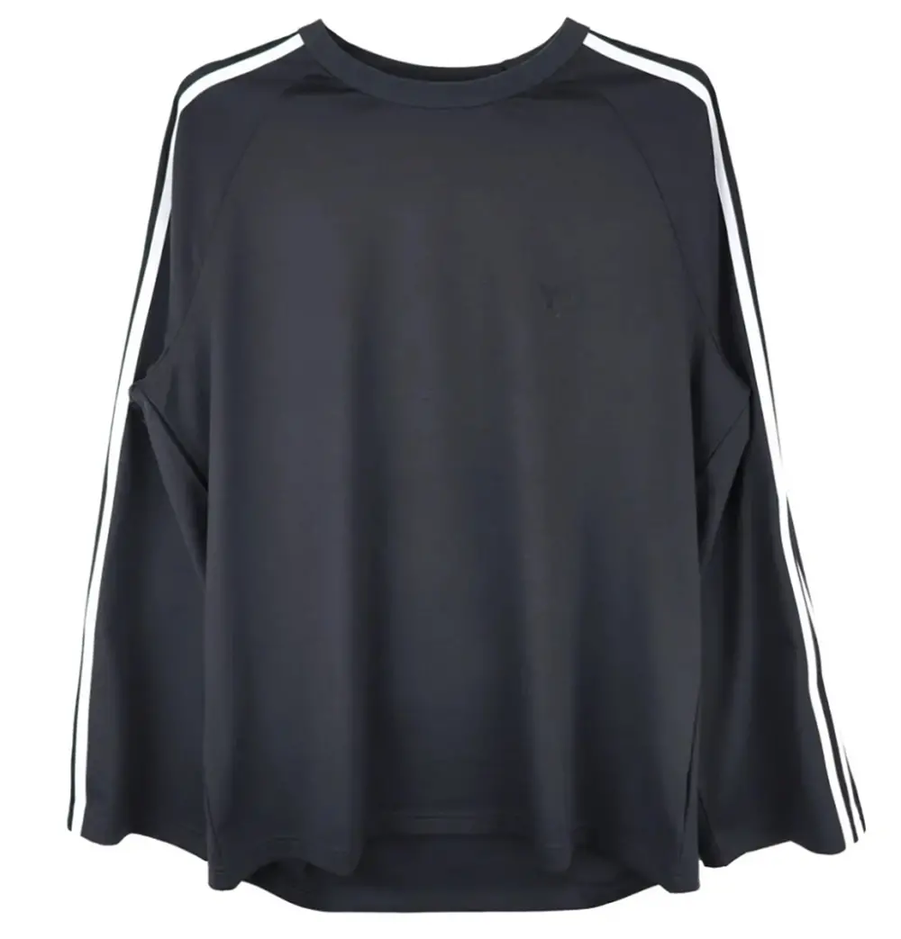 Áo Adidas Y-3 Long Sleeve Tee 3 Stripes 'Black' JW7351