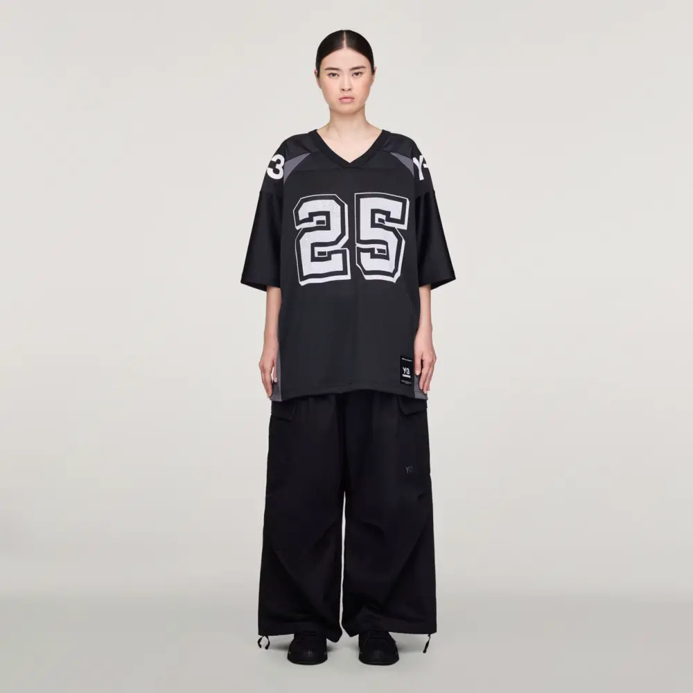 Áo Adidas Y-3 NBHD Football Jersey 'Black' JW6997 - Ảnh 5