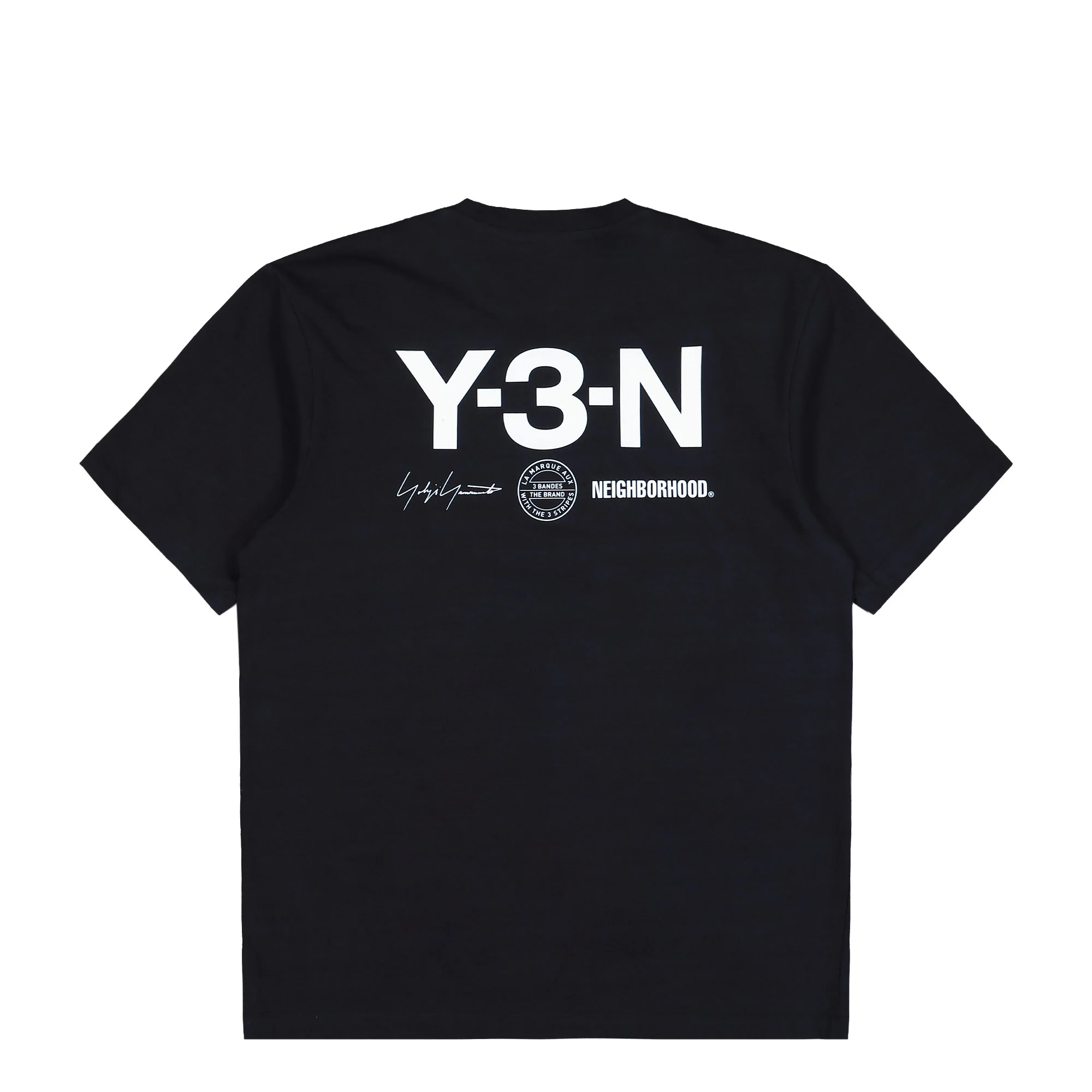Alternative view of Áo Adidas Y-3 NBHD Graphic Tee 'Black' JW6998