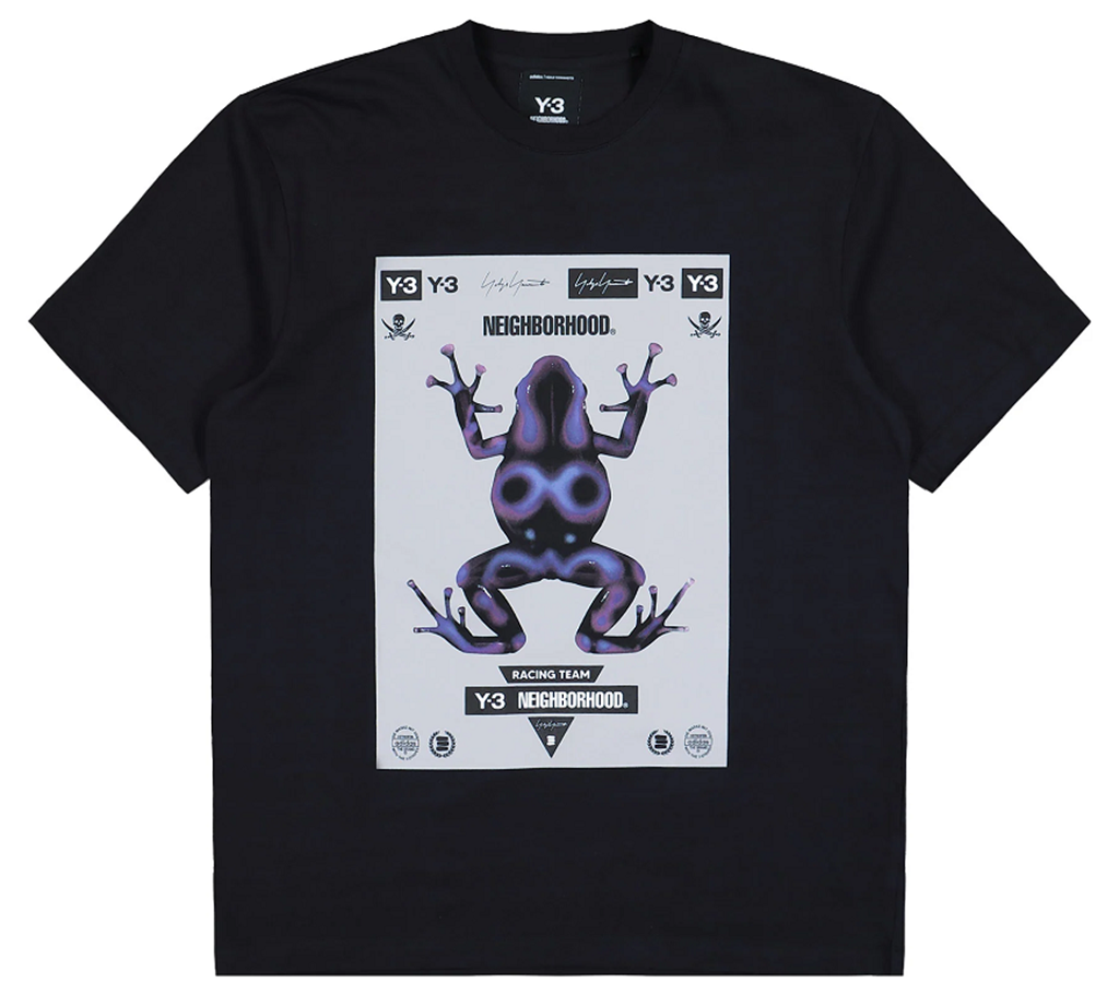 Áo Adidas Y-3 NBHD Graphic Tee 'Black' JW6998