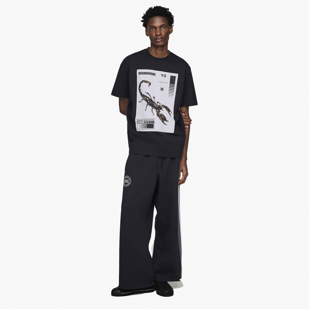 Alternative view of Áo Adidas Y-3 Nbhd Graphic Tee 'Black' KC8823