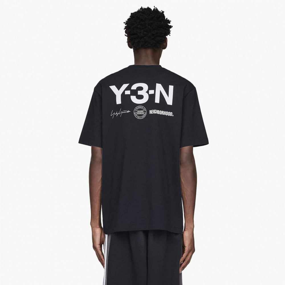 Áo Adidas Y-3 Nbhd Graphic Tee 'Black' KC8823 - Ảnh 3