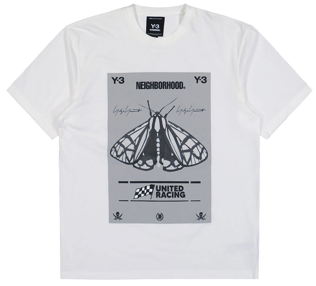 Áo Adidas Y-3 NBHD Graphic Tee 'White' JX7437