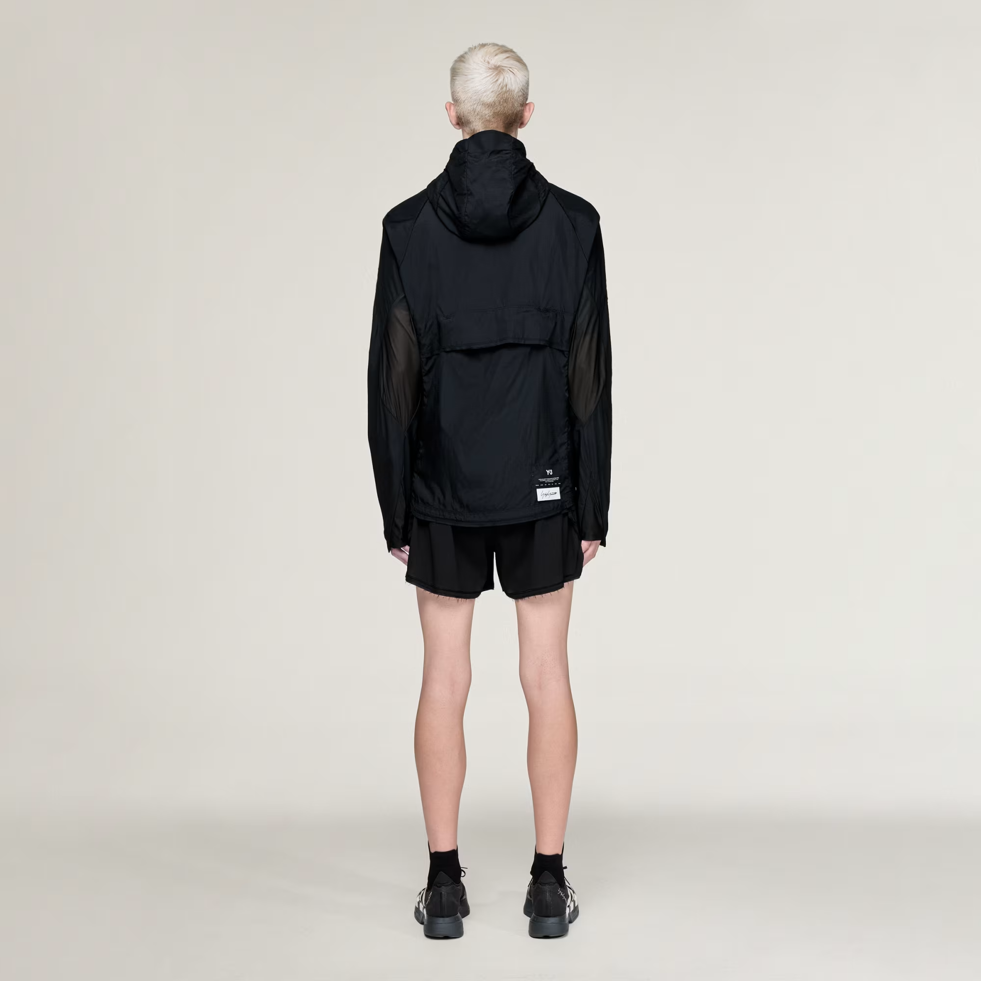 Alternative view of Áo Adidas Y-3 Running Jacket 'Black' KF6198