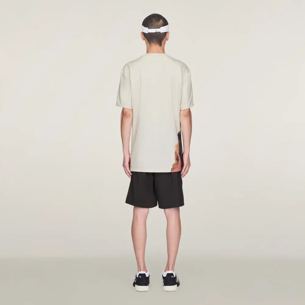 Áo Adidas Y-3 Tennis Pro FreeLift Tee 'Orbit Grey' JN2990 - Ảnh 3
