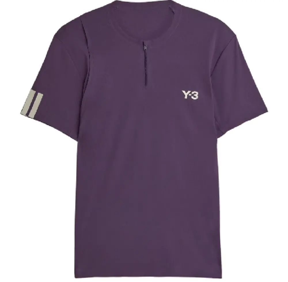 Áo Adidas Y-3 Tennis Pro FreeLift Zip Tee 'Aurora Plum' JN2992