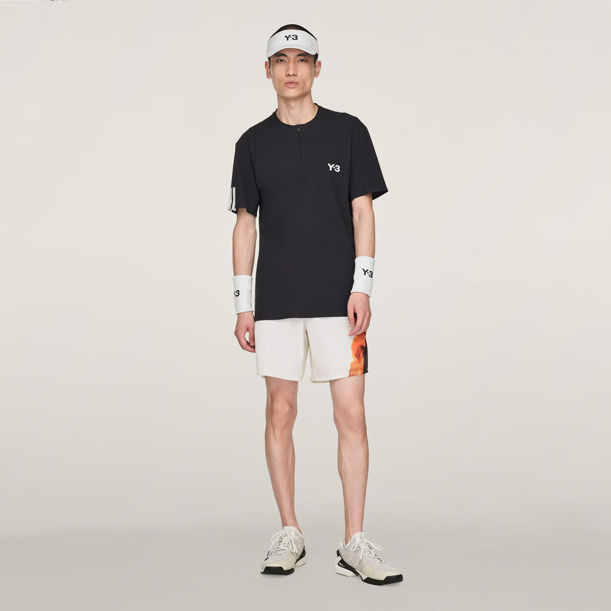 Áo Adidas Y-3 Tennis Pro FreeLift Zip Tee 'Black' JY6946 - Ảnh 3
