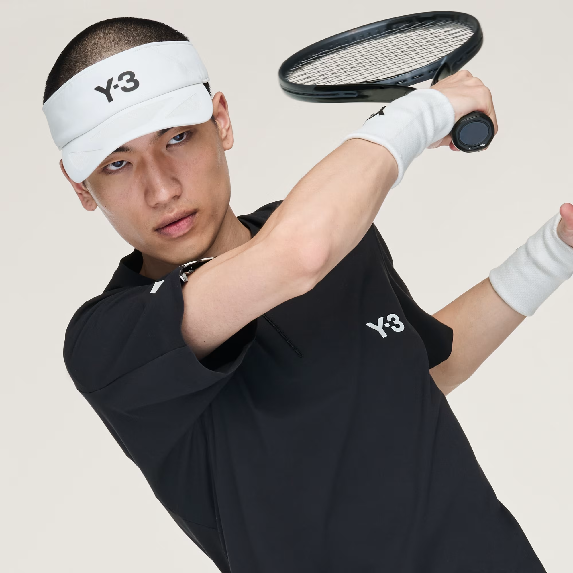 Áo Adidas Y-3 Tennis Pro FreeLift Zip Tee 'Black' JY6946 - Ảnh 4