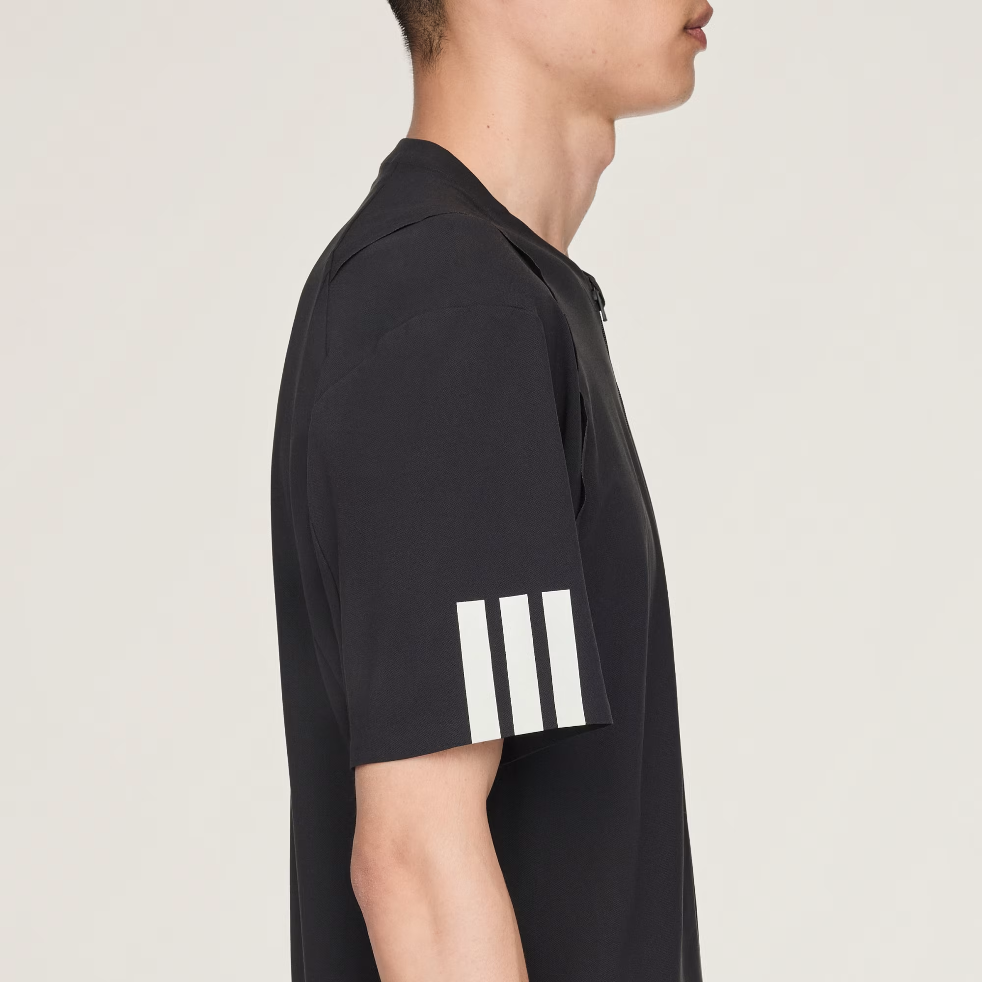 Áo Adidas Y-3 Tennis Pro FreeLift Zip Tee 'Black' JY6946 - Ảnh 5