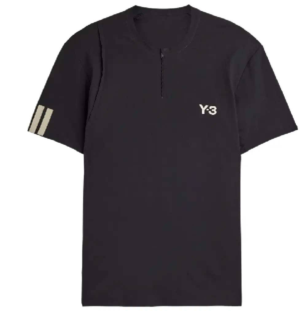 Áo Adidas Y-3 Tennis Pro FreeLift Zip Tee 'Black' JY6946