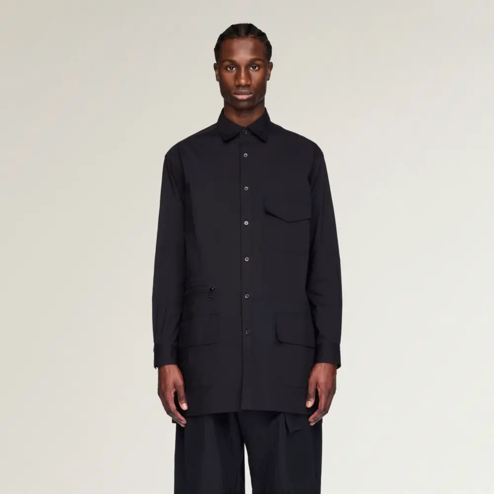 Alternative view of Áo Adidas Y-3 Ut Long Sleeve Shirt 'Black' KH0418