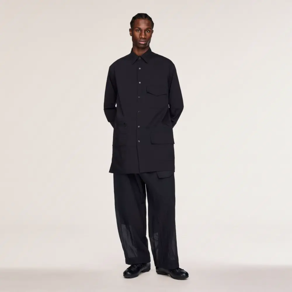Áo Adidas Y-3 Ut Long Sleeve Shirt 'Black' KH0418 - Ảnh 3