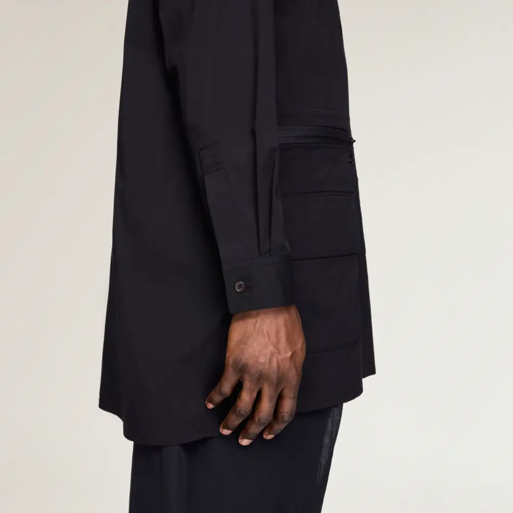 Áo Adidas Y-3 Ut Long Sleeve Shirt 'Black' KH0418 - Ảnh 4