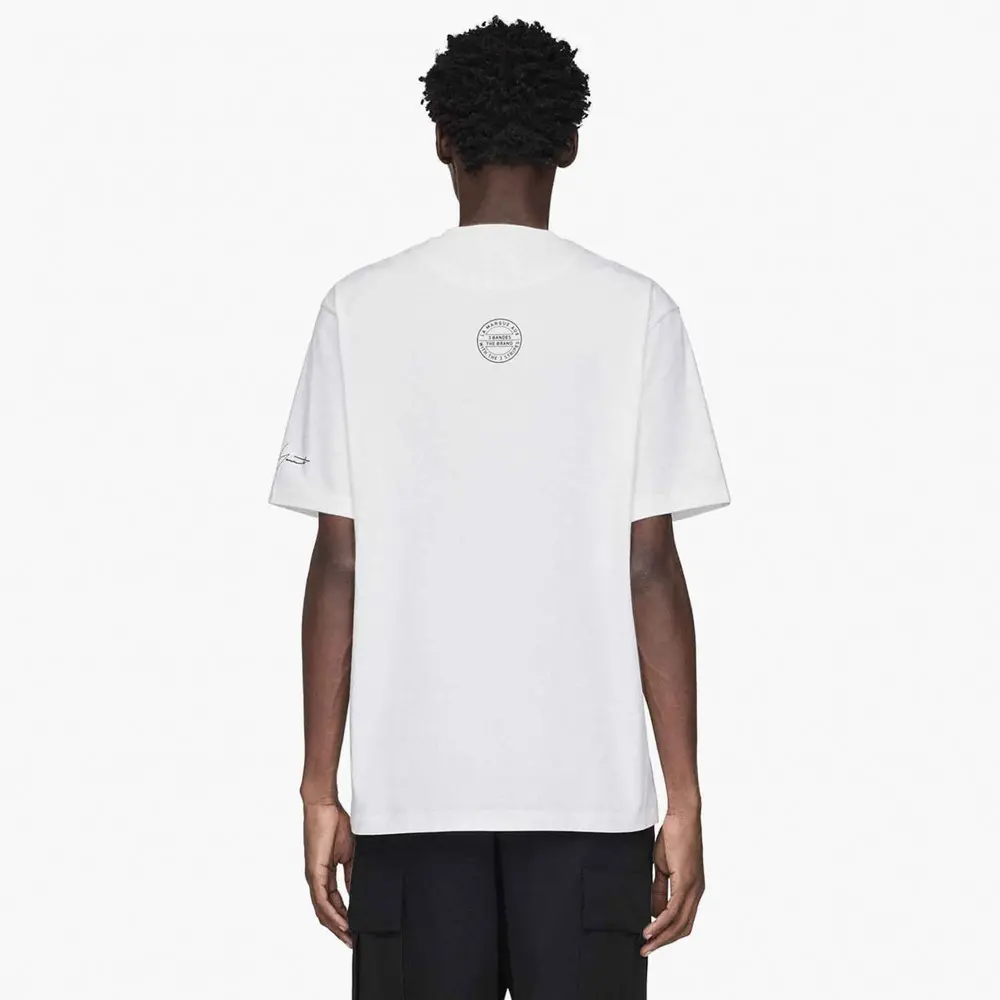 Áo Adidas Y-3 x Neighborhood Logo T-Shirt 'White' JX7449 - Ảnh 3