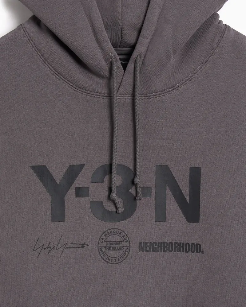 Áo Adidas Y-3 x Neighborhood Relaxed Hoodie 'Grey' JX7462 - Ảnh 3