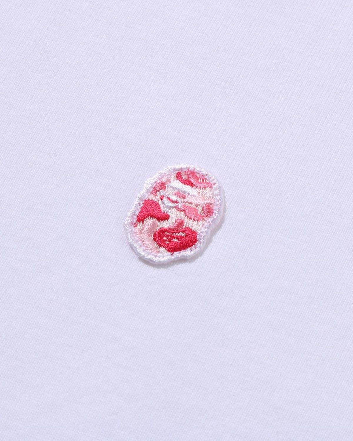 Áo Bape Abc Camo One Point Tee 'White' 0ZXTEM012101Q - Ảnh 3