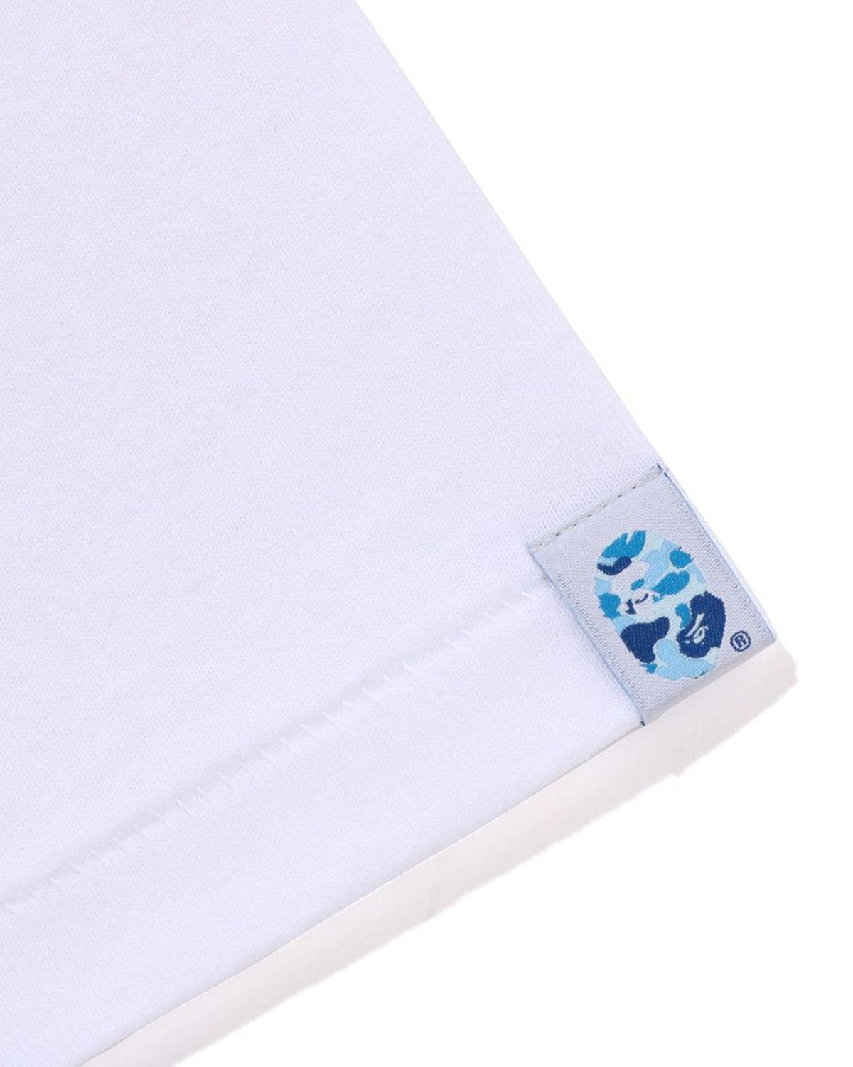 Alternative view of Áo Bape Abc Camo One Point Tee 'White' 0ZXTEM012101Q