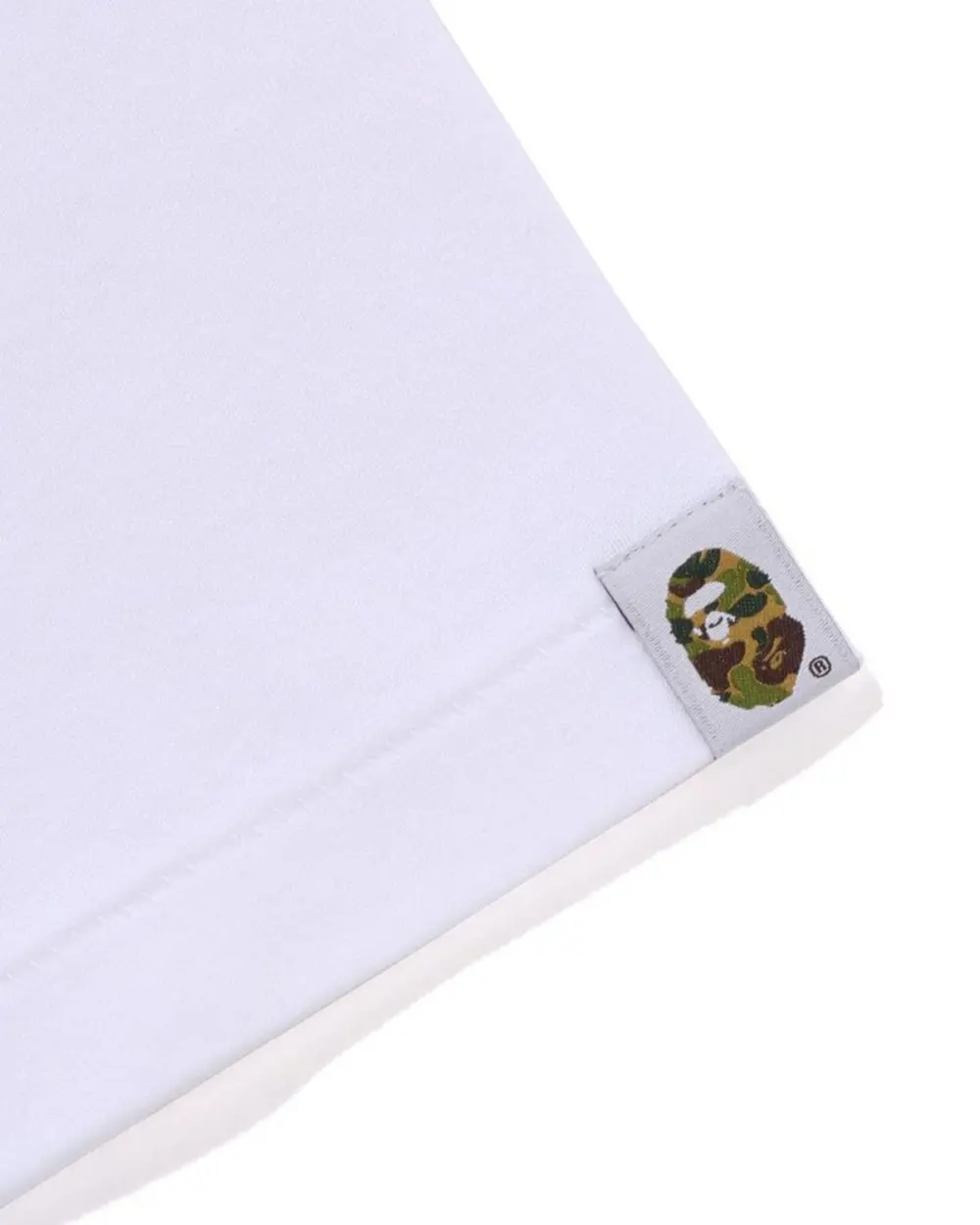 Alternative view of Áo Bape Abc Camo One Point Tee 'White' 0ZXTEM012101Q