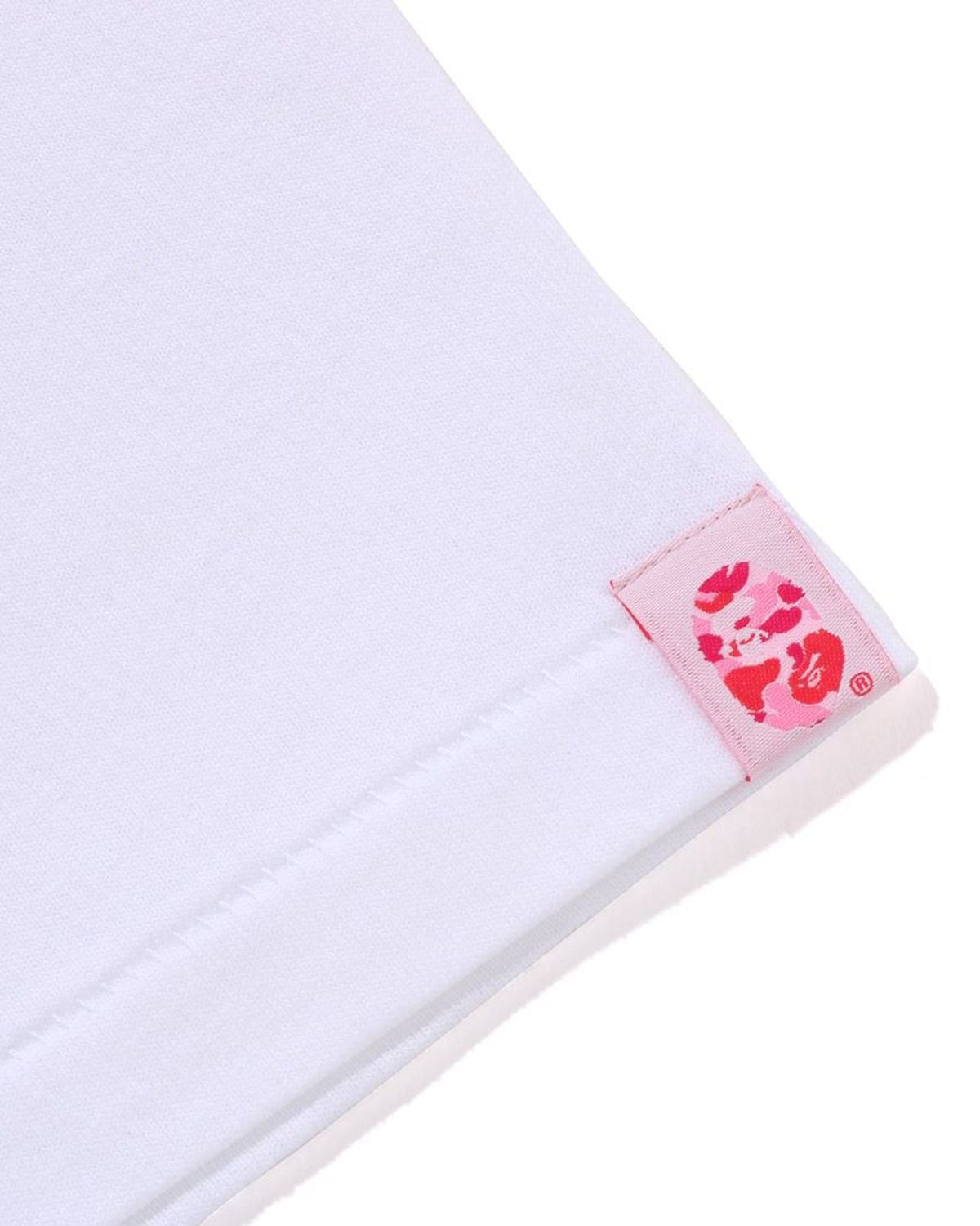 Alternative view of Áo Bape Abc Camo One Point Tee 'White' 0ZXTEM012101Q