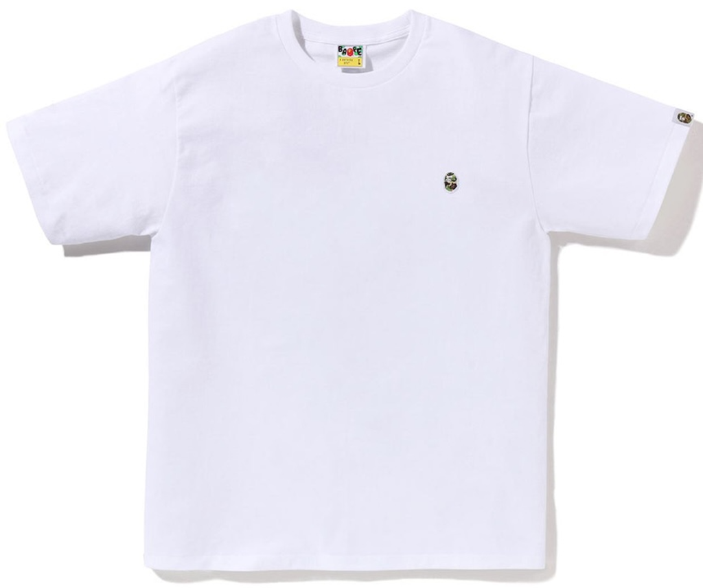Áo Bape Abc Camo One Point Tee 'White' 0ZXTEM012101Q