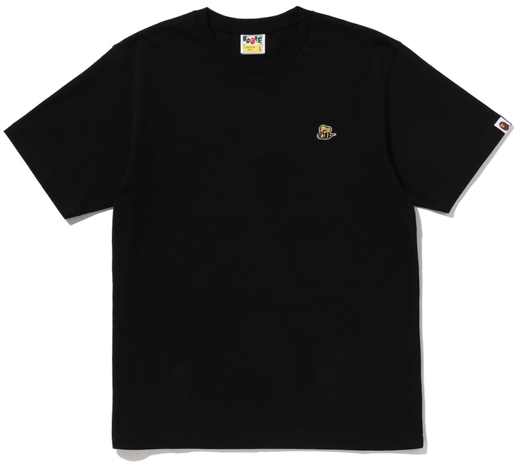 Áo Bape Bee One Point Tee 'Black' 0ZXTEM302101Q