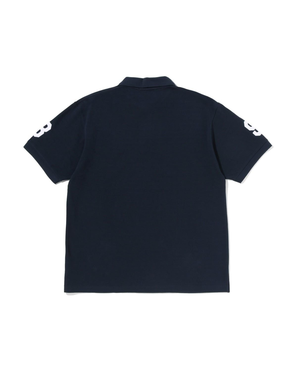 Áo Bape Large Ape Head Relaxed Fit Polo 'Navy' 0ZXPOM003121Q - Ảnh 5