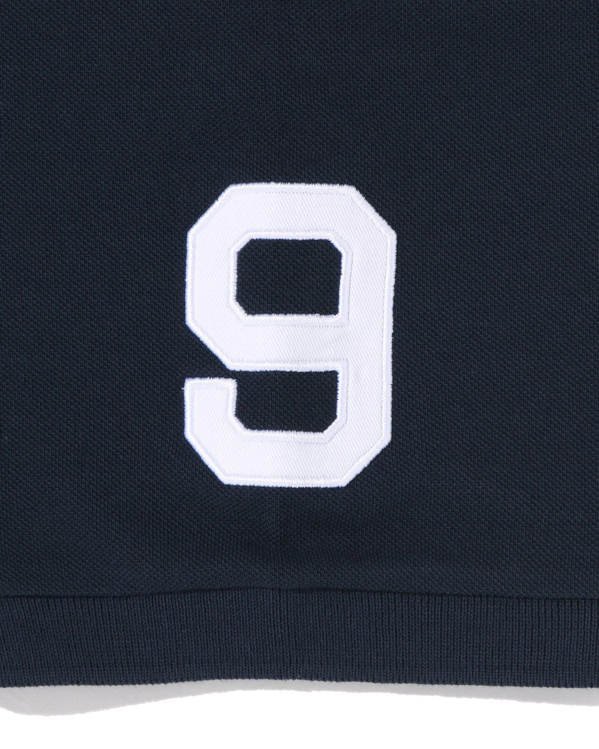 Áo Bape Large Ape Head Relaxed Fit Polo 'Navy' 0ZXPOM003121Q - Ảnh 3