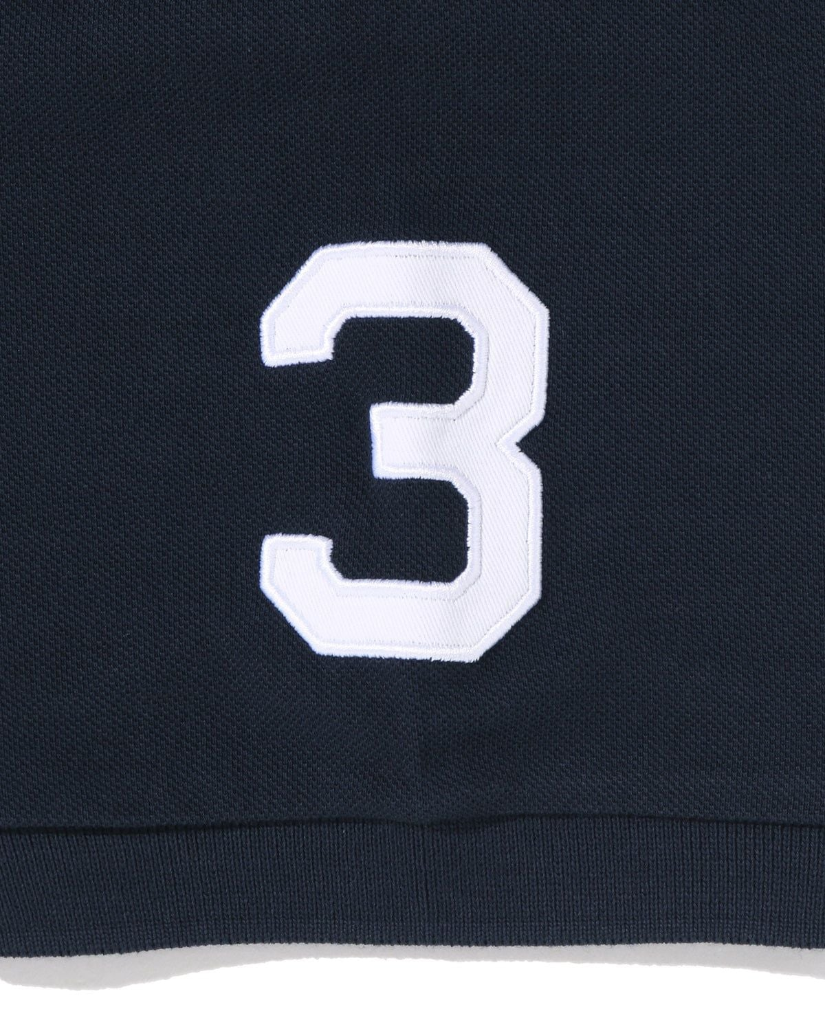 Alternative view of Áo Bape Large Ape Head Relaxed Fit Polo 'Navy' 0ZXPOM003121Q