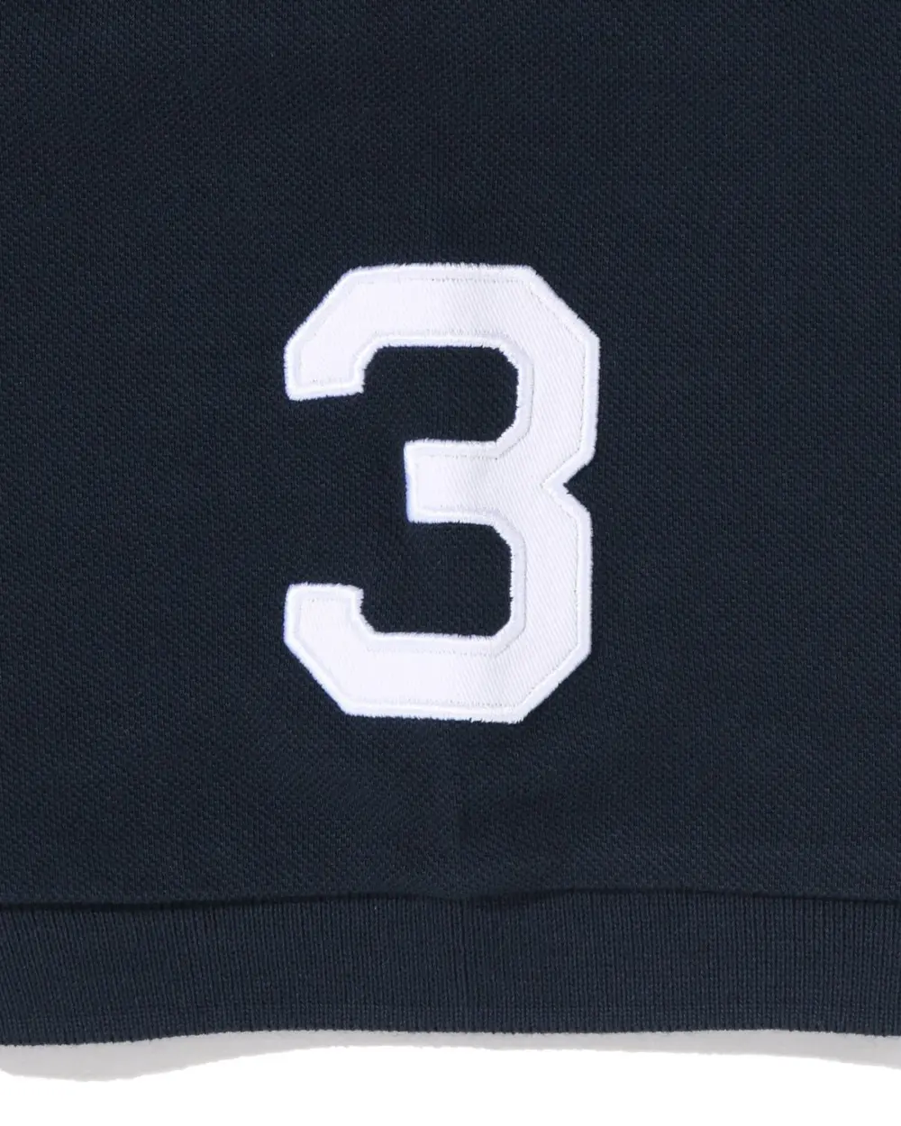 Alternative view of Áo Bape Large Ape Head Relaxed Fit Polo 'Navy' 0ZXPOM003121Q