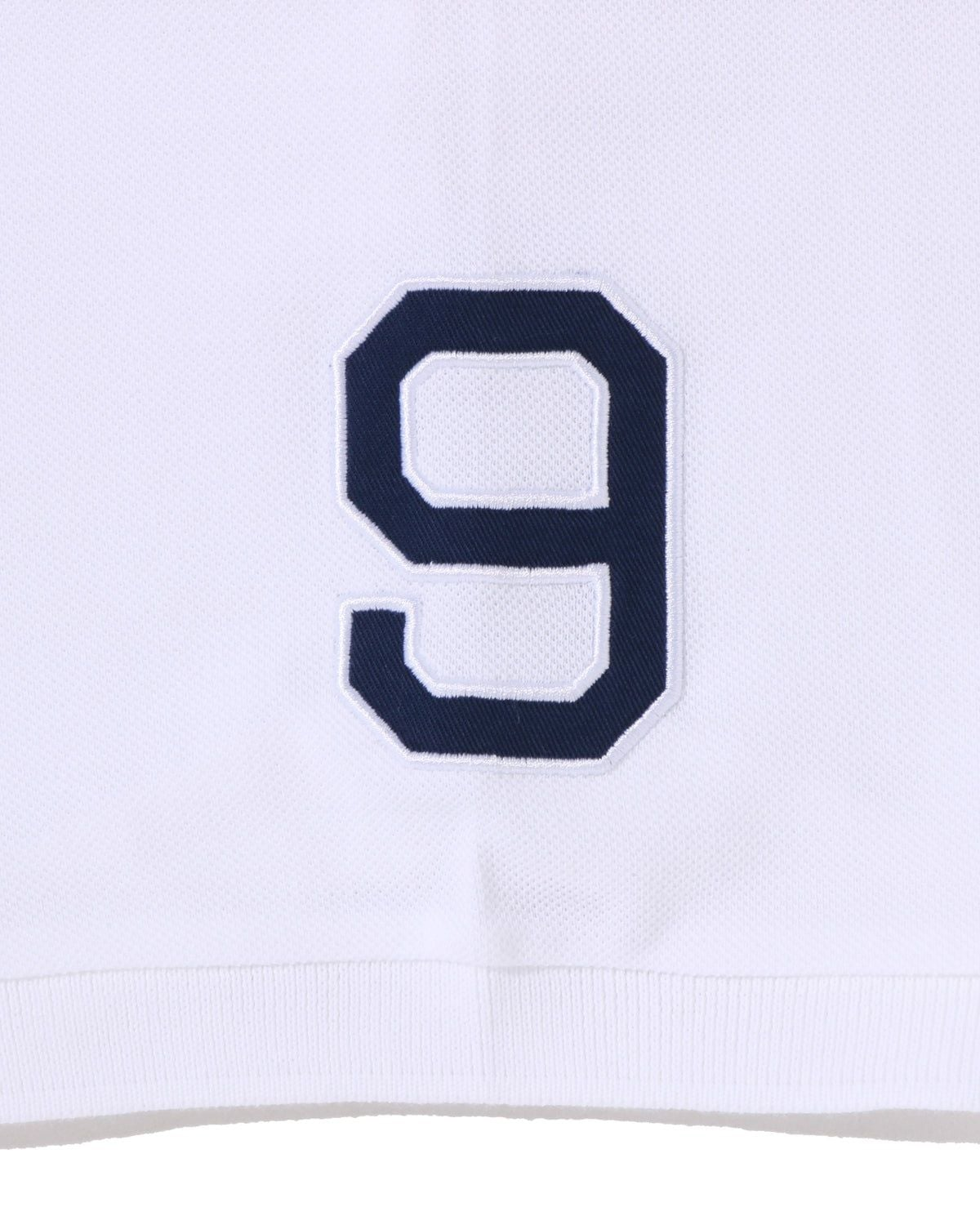 Alternative view of Áo Bape Large Ape Head Relaxed Fit Polo 'White' 0ZXPOM003121Q