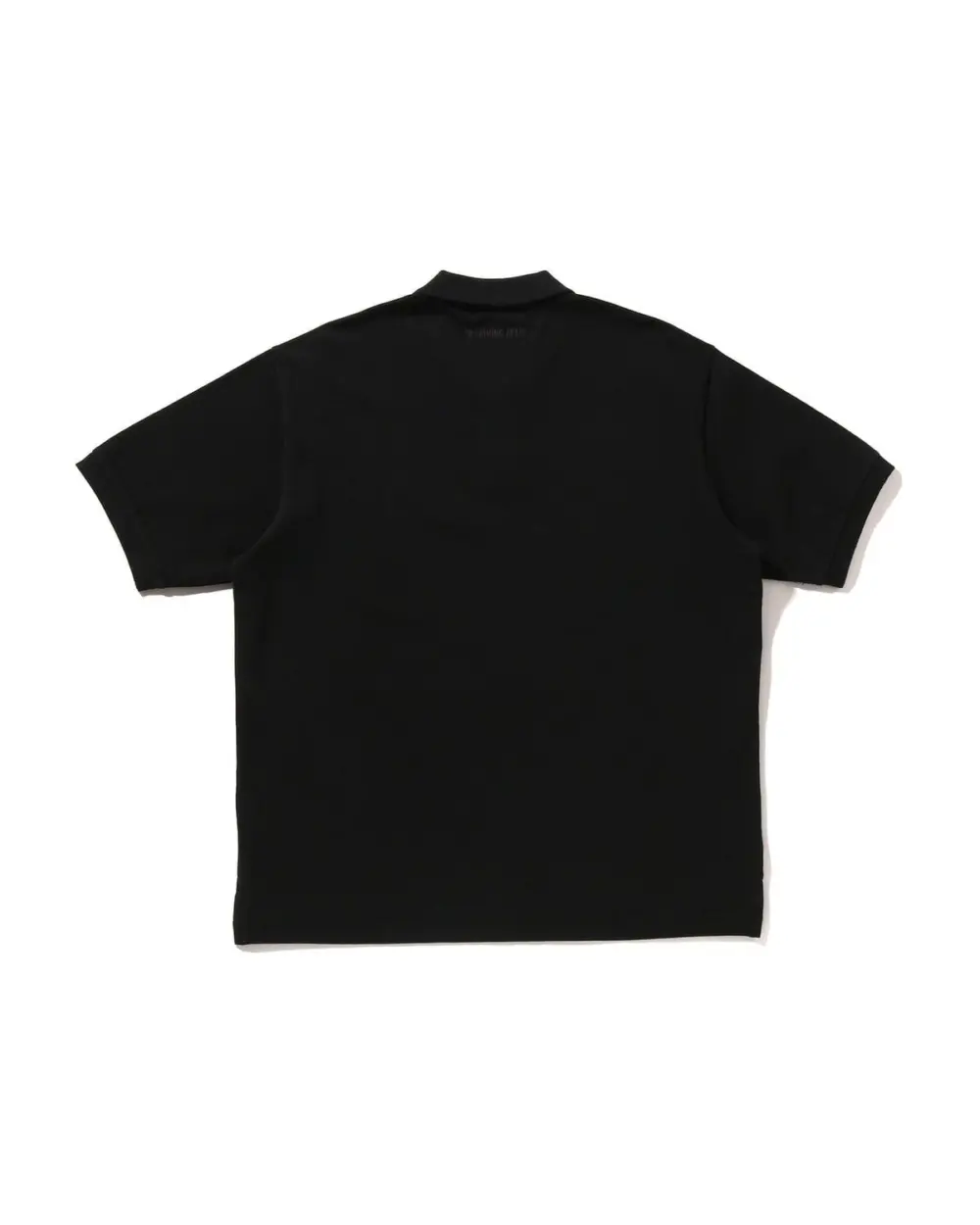Áo Bape One Point Regular Fit Polo Shirt 'Black' 0ZXPOM301121Q - Ảnh 4