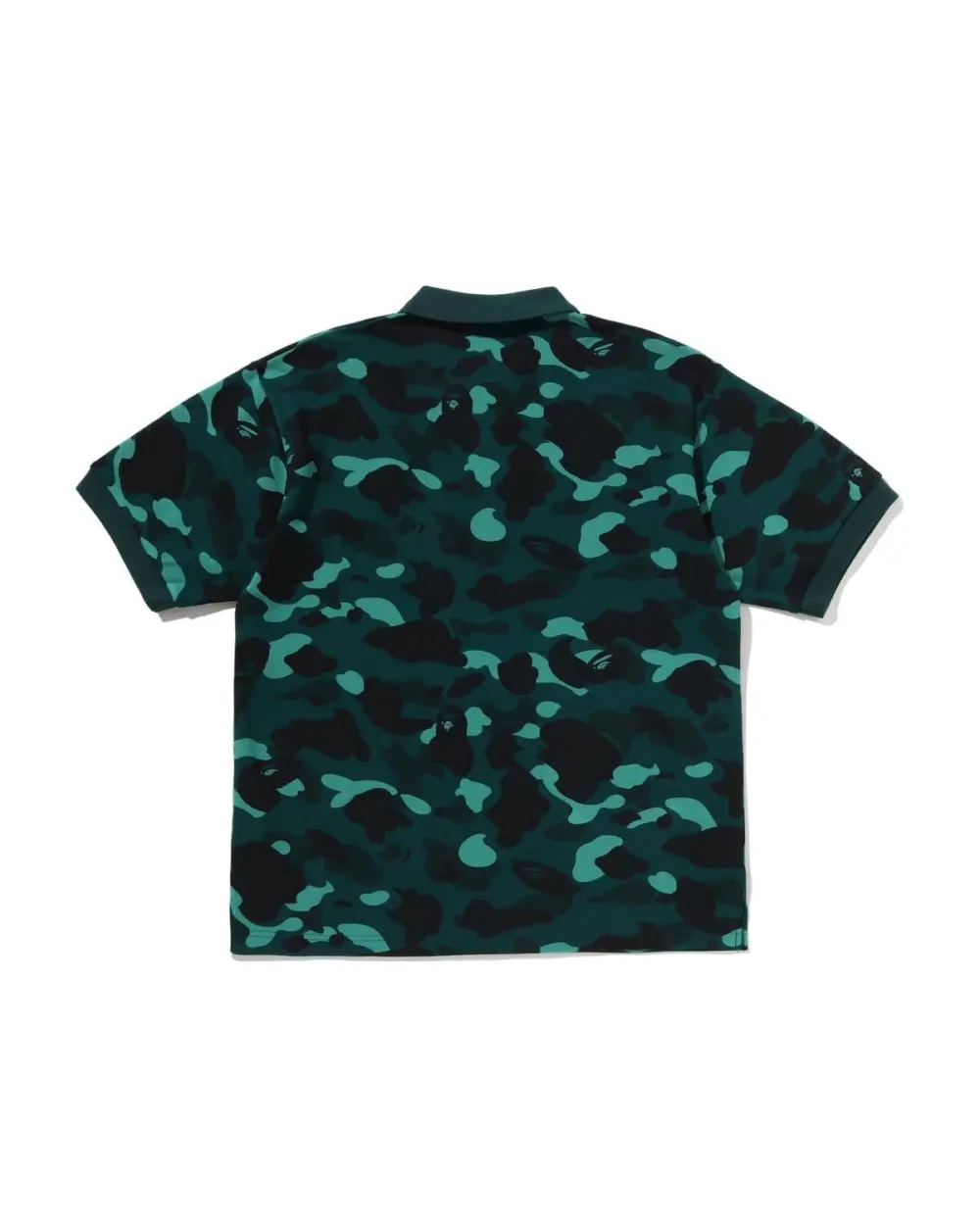 Áo Bape One Point Relaxed Fit Polo 0ZXPOM004121Q - Ảnh 2