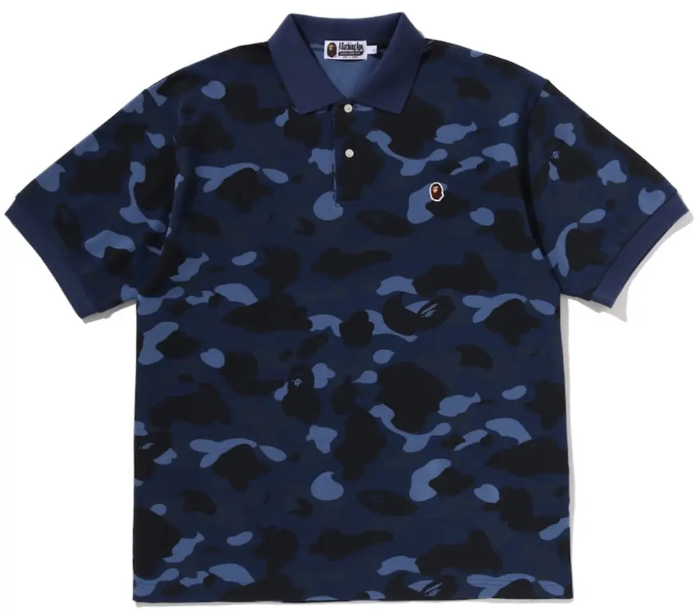 Áo Bape One Point Relaxed Fit Polo 0ZXPOM004121Q