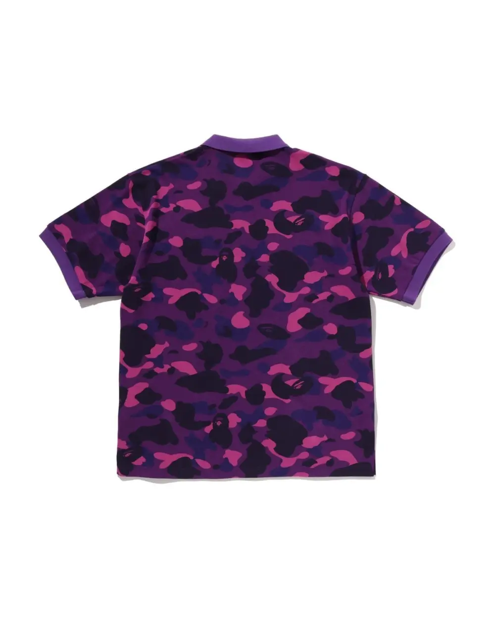 Áo Bape One Point Relaxed Fit Polo 0ZXPOM004121Q - Ảnh 3