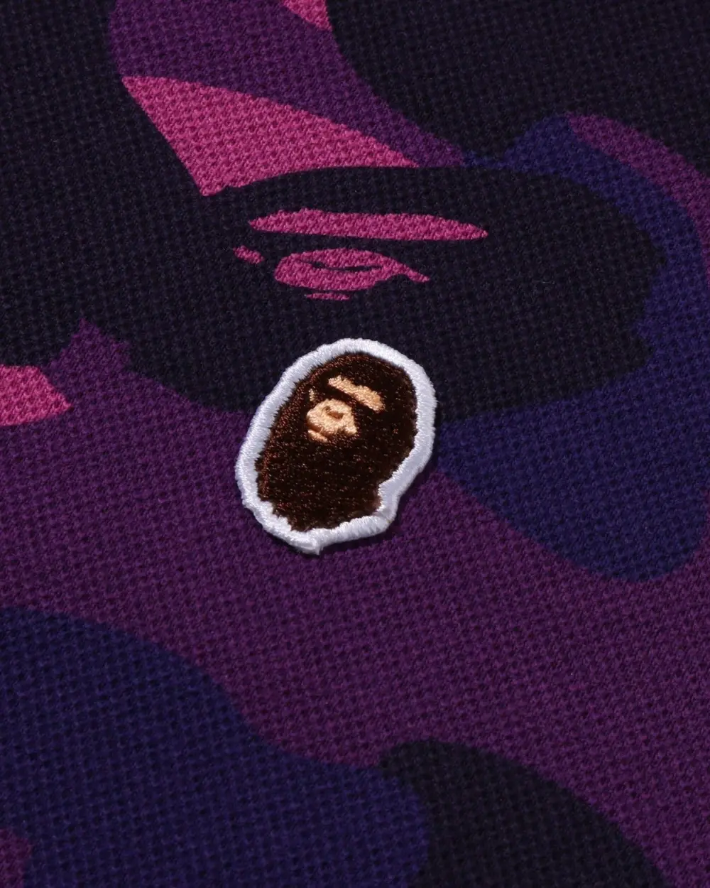 Alternative view of Áo Bape One Point Relaxed Fit Polo 0ZXPOM004121Q