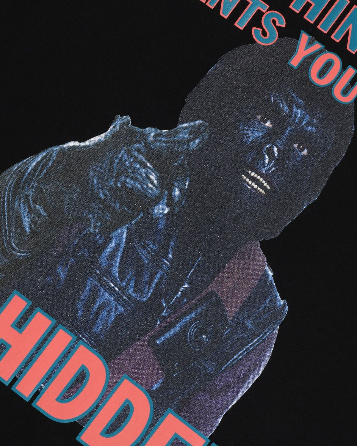 Alternative view of Áo Bape X Hidden Go Hidden Tee 'Black' 0ZXTEM902101Q