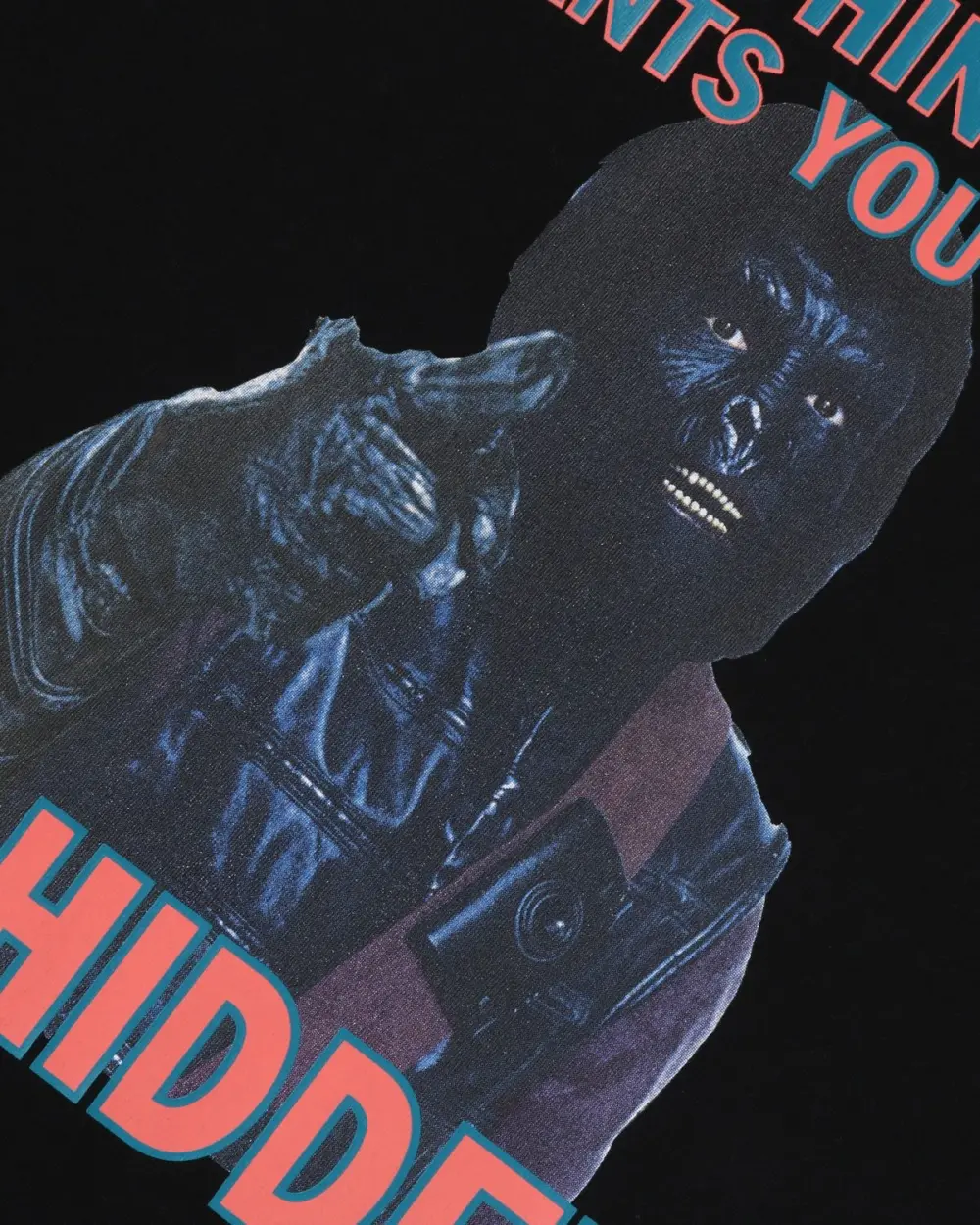 Alternative view of Áo Bape X Hidden Go Hidden Tee 'Black' 0ZXTEM902101Q