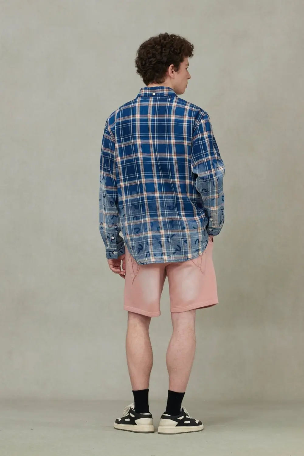 Áo Evisu Allover Seagull Print Shirt 'Blue' 2ESHTM5SL1195RXCT - Ảnh 3