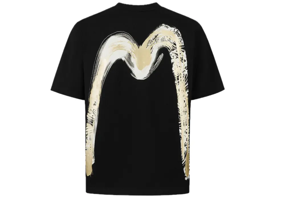 Áo Evisu Artistic Brush Daicock Print 2ESHTM5TS1215RXCT