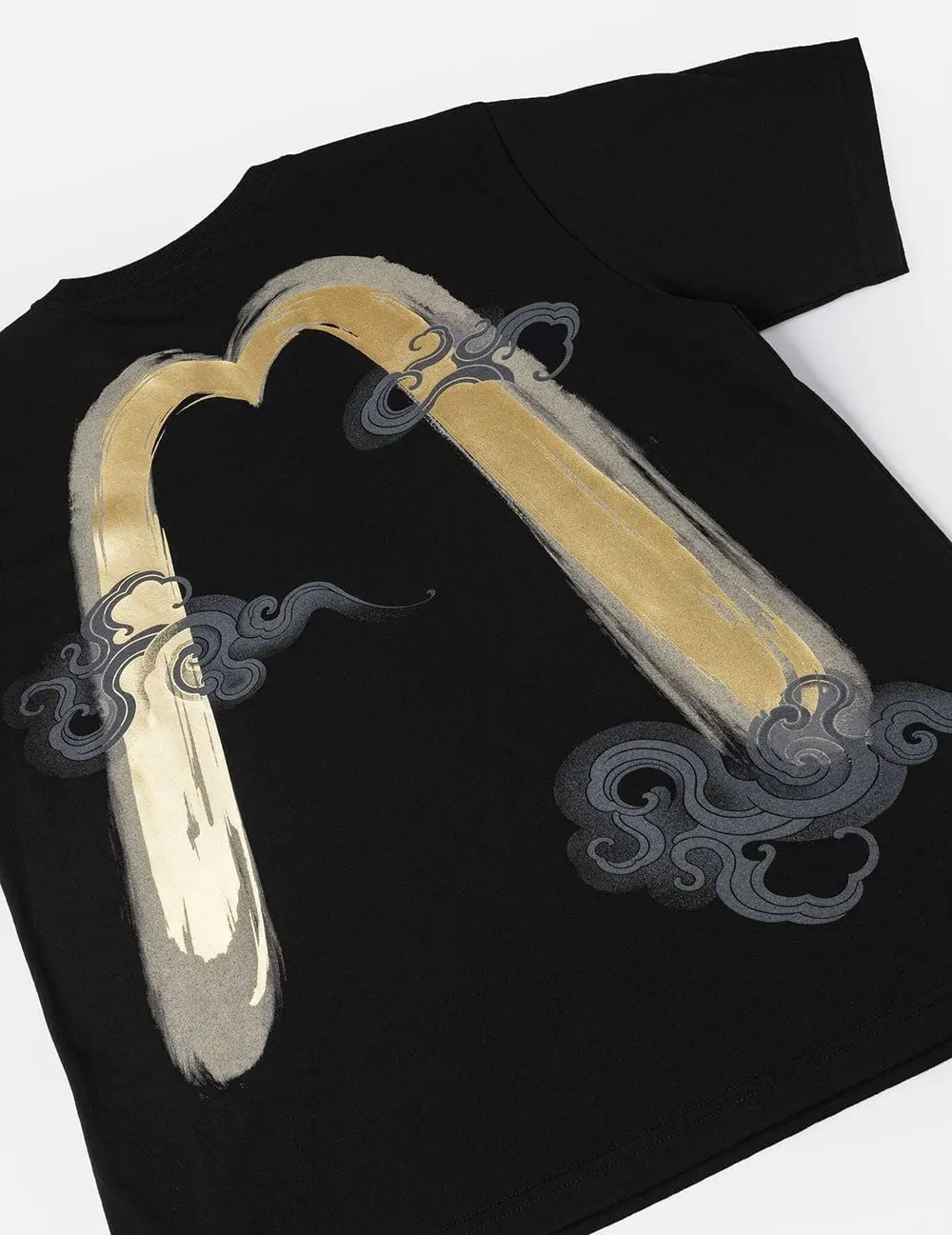Áo Evisu Cloud Golden Daicock T-shirt 'Black' 2ESHTM6TS1101XXCT - Ảnh 3