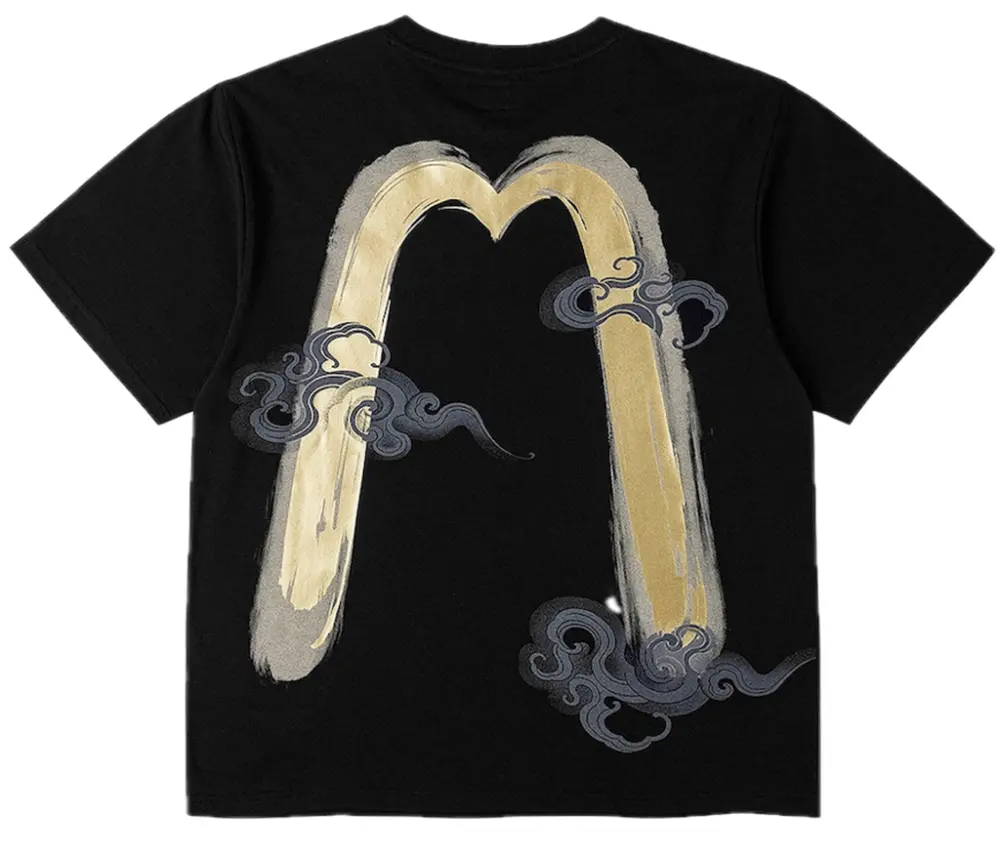 Áo Evisu Cloud Golden Daicock T-shirt 'Black' 2ESHTM6TS1101XXCT