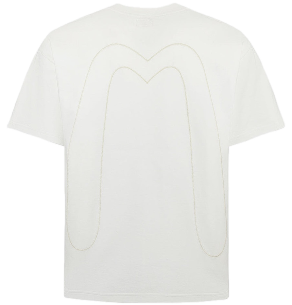 Áo Evisu Daicock Embroidery T-shirt 'White' 2ESHTM5TS7021RXCT